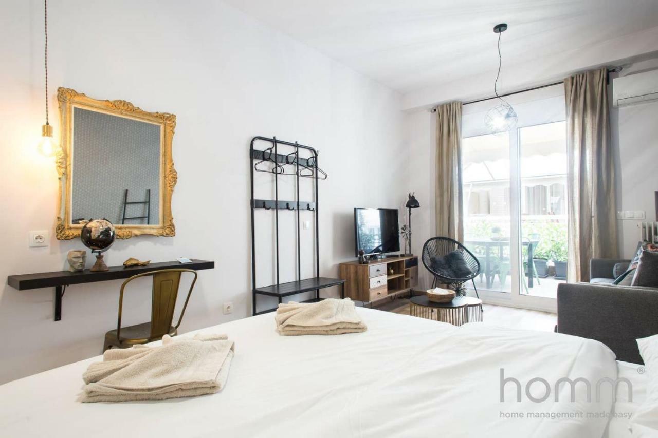 アテネ39M² Homm Modern Studio In Kolonakiアパートメント エクステリア 写真