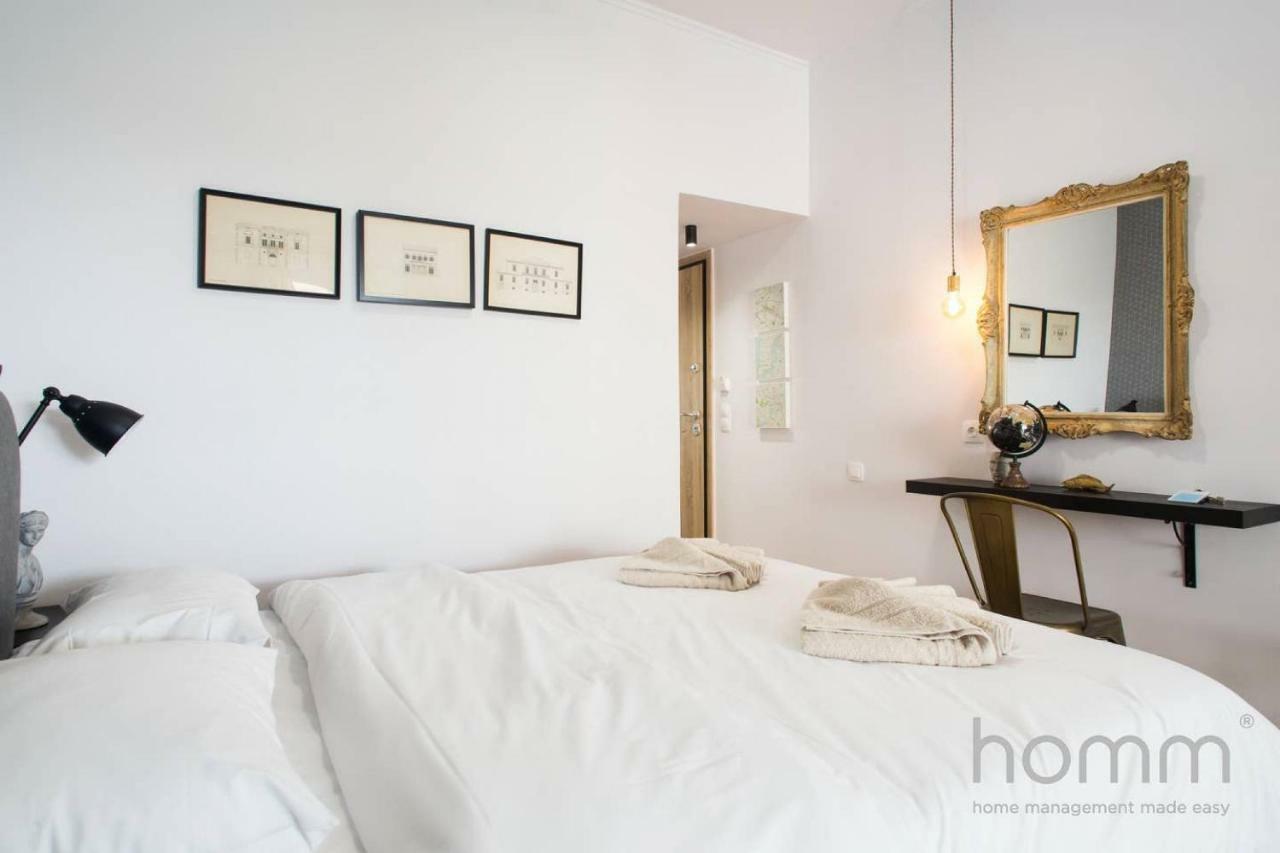 アテネ39M² Homm Modern Studio In Kolonakiアパートメント エクステリア 写真